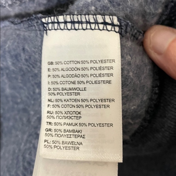 The North Face Dark Men’s Blue Full-Zip Hoodie Size XL - Picture 10 of 10